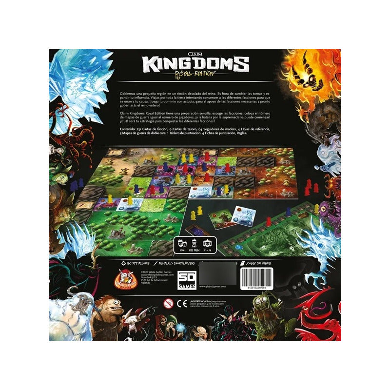 CLAIM KINGDOMS ROYAL EDITION EN ESPAÑOL