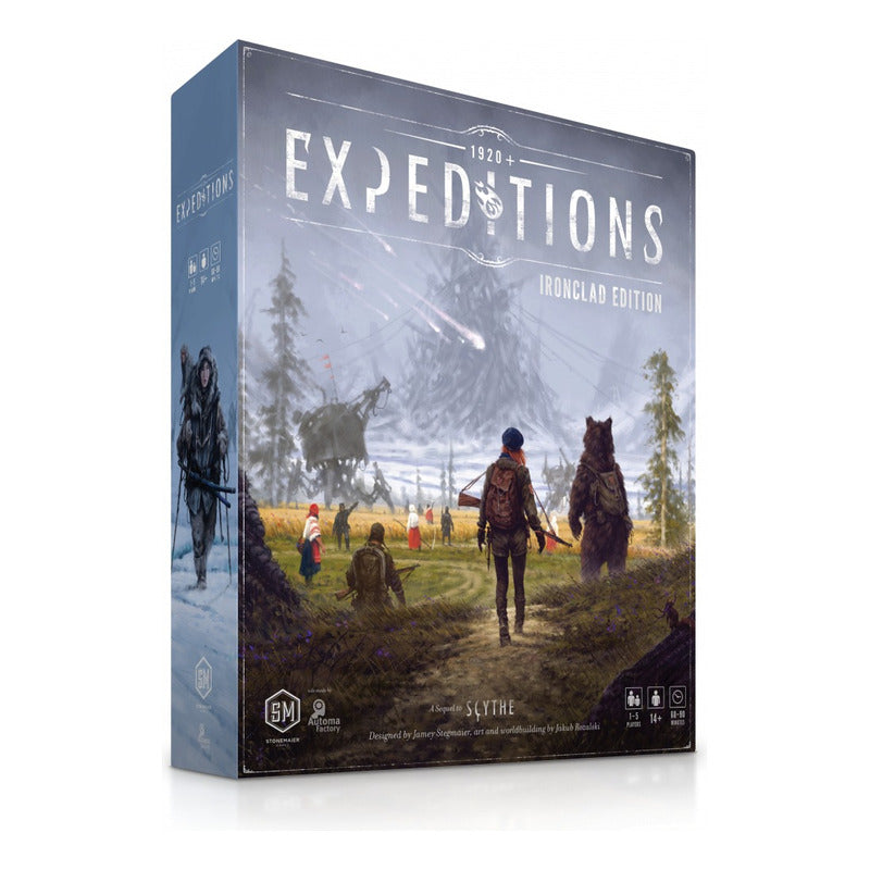 EXPEDITIONS A SCYTHE GAME IRONCLAD EDITION