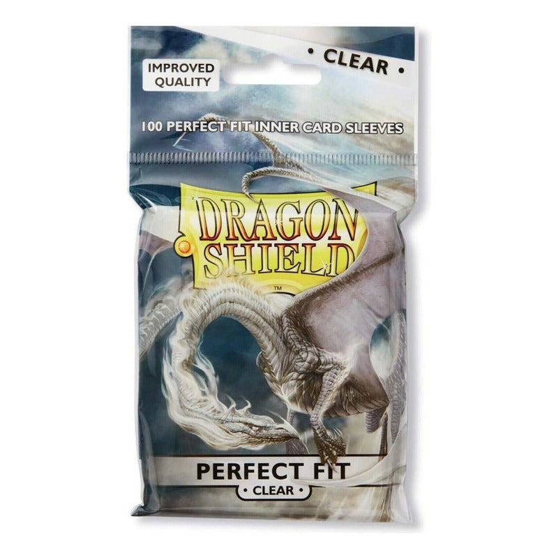 DRAGON SHIELD PERFECT FIT STANDARD CLEAR (100 UNIDADES)