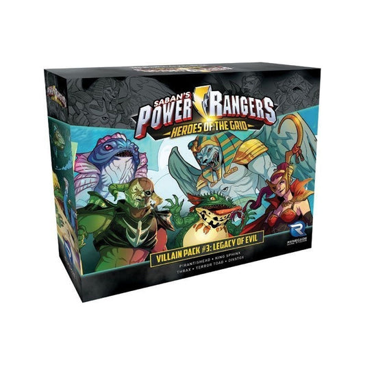 POWER RANGERS HEROES OF THE GRID VILLAIN PACK 3