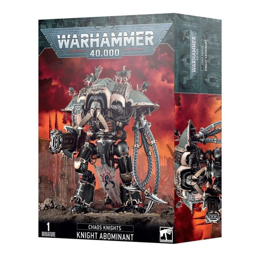 CHAOS SPACE MARINES CHAOS KNIGHTS KNIGHT ABOMINANT