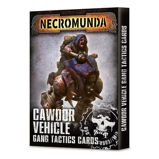 NECROMUNDA CAWDOR VEHICLE GANG TACTIC CARDS