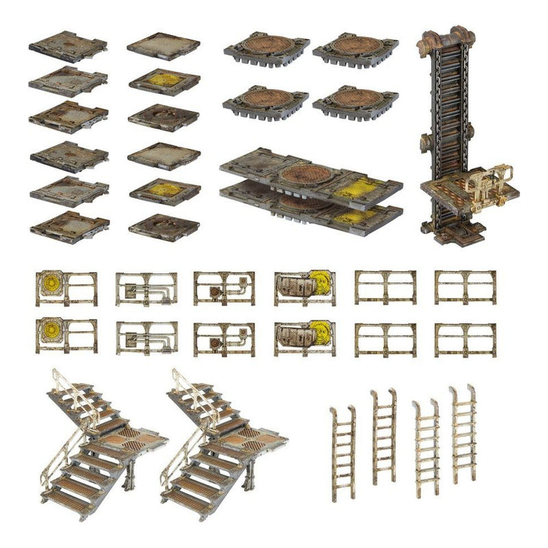 NECROMUNDA ZONE MORTALIS PLATFORMS AND STAIRS