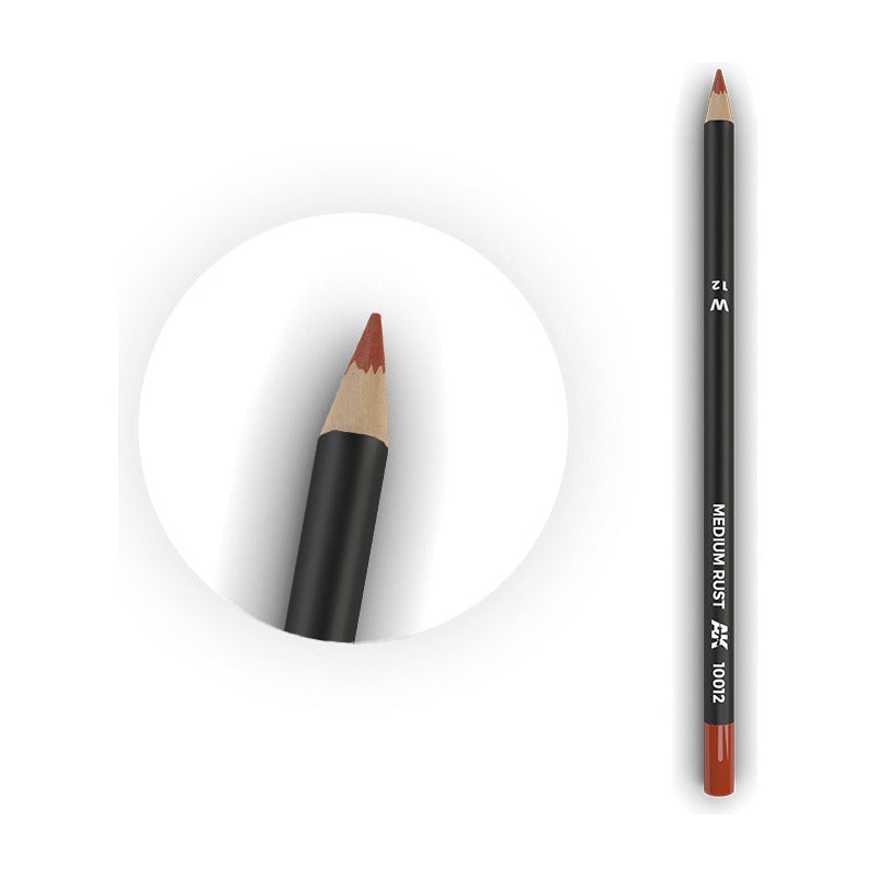 WATERCOLOR PENCIL MEDIUM RUST