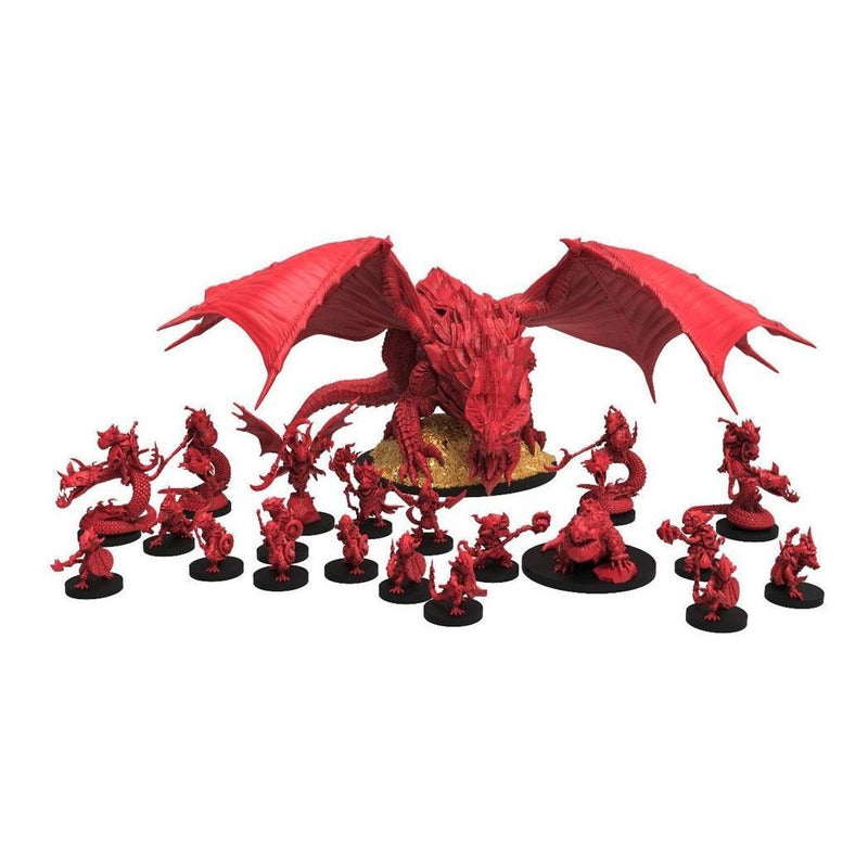 Epic Encounters Lair Of The Red Dragon Juego De Mesa