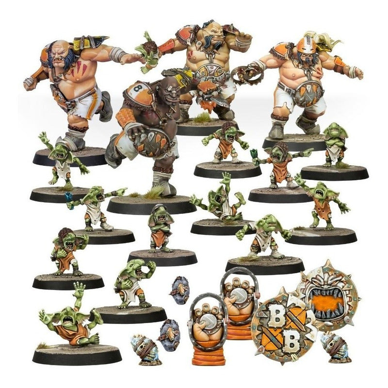 BLOOD BOWL THE MOUNTAIN GUT BUSTERS OGRE TEAM