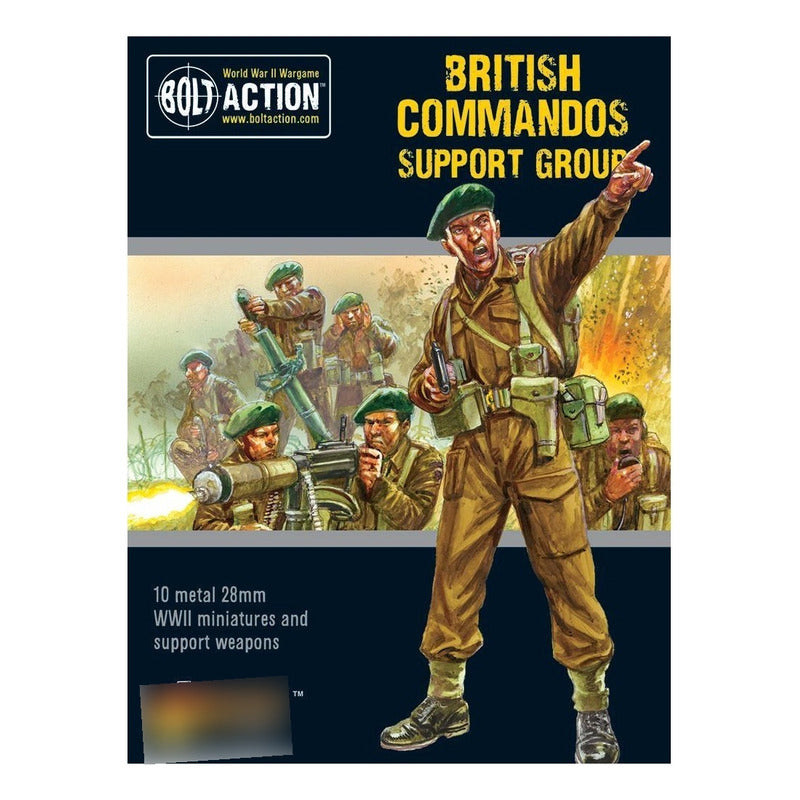 BOLT ACTION BRITISH ARMY COMMANDOS SUPPORT GROUP