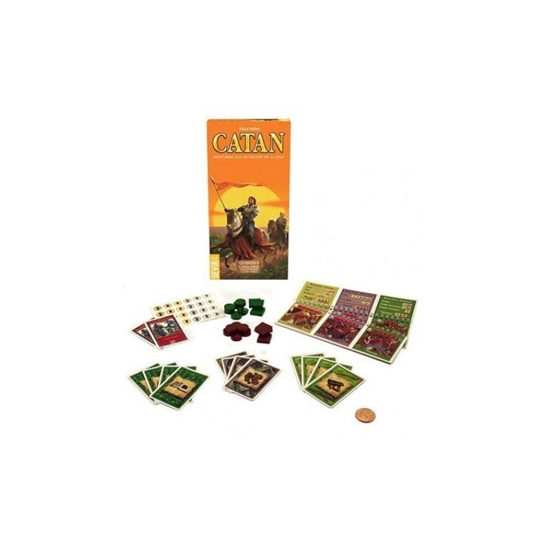 CATAN CIUDADES Y CABALLEROS AMPLIACION 5-6 EN ESPAÑOL