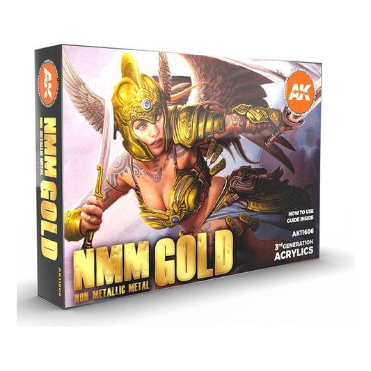 NON METALLIC METAL GOLD SET