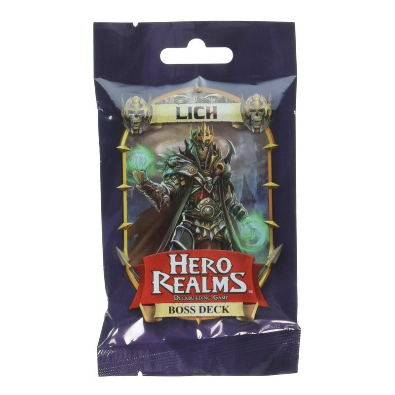 HERO REALMS LICH BOSS EN ESPAÑOL EXPANSION