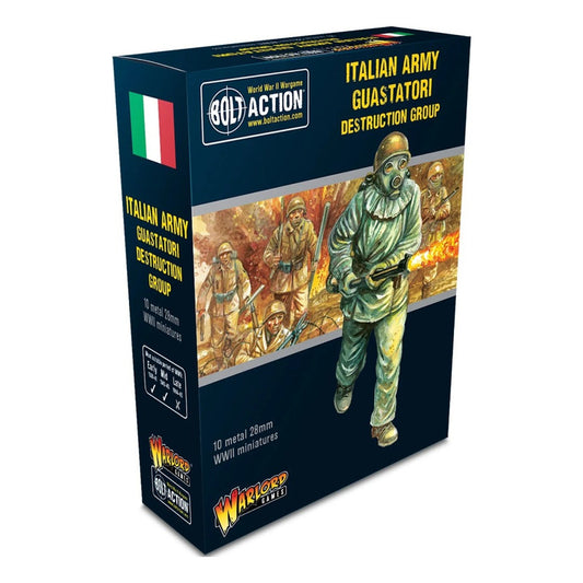 BOLT ACTION ITALIAN ARMY GUASTATORI DESTRUCTION GROUP