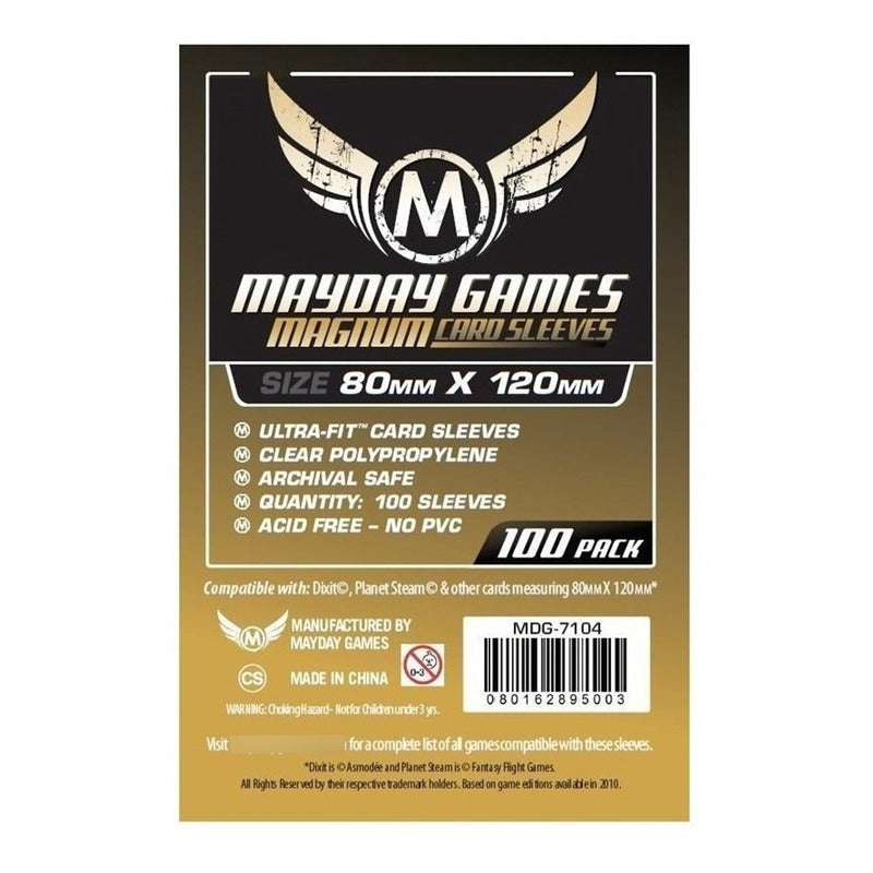 MAYDAY MAGNUM GOLD  80X120 (100 UNIDADES)