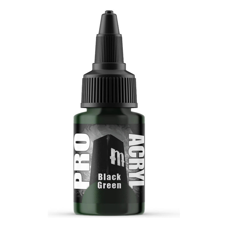 PRO ACRYL BLACK GREEN