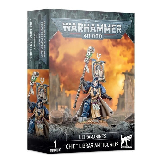 SPACE MARINES ULTRAMARINES CHIEF LIBRARIAN TIGURIUS