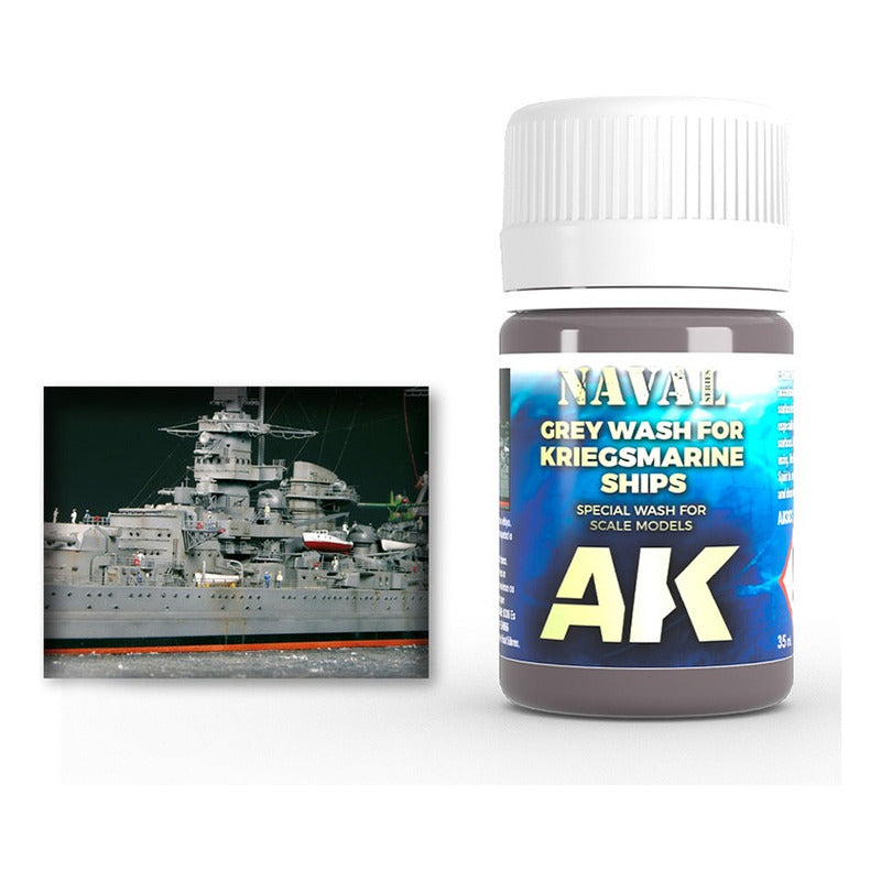 LAVADO GRIS PARA BARCOS DE LA KRIEGSMARINE 35ML