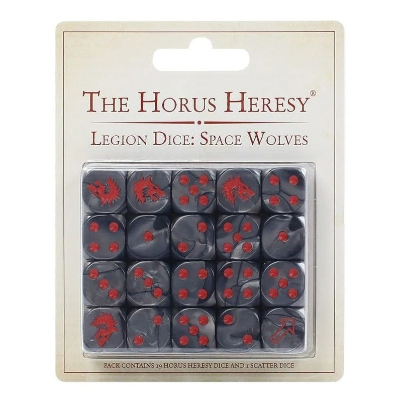 THE HORUS HERESY LEGION DICE SPACE WOLVES