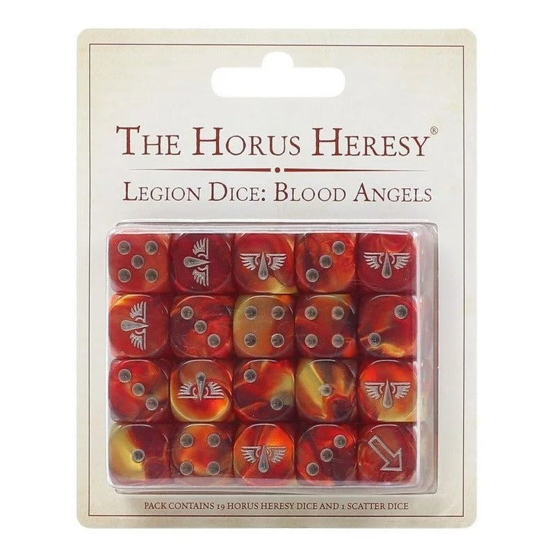 THE HORUS HERESY LEGION DICE BLOOD ANGELS