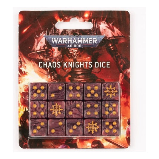 CHAOS SPACE MARINES CHAOS KNIGHTS DICE