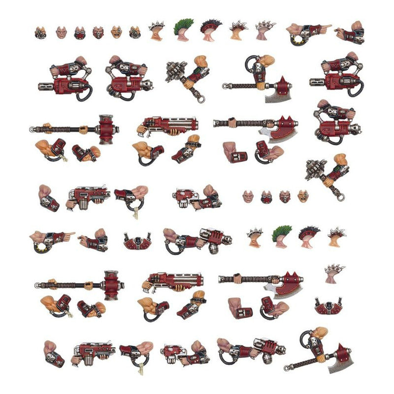 NECROMUNDA GOLIATH WEAPONS AND UPGRADES