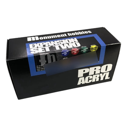 PRO ACRYL EXPANSION SET #2 – TRANSPARENTES – 9 COLORES