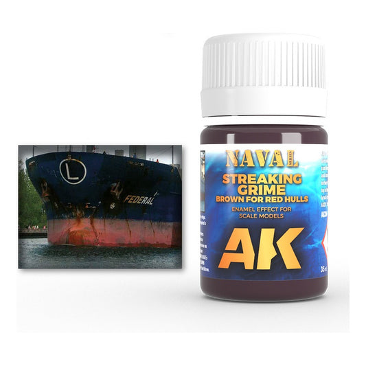 BROWN STREAKING GRIME FOR RED HULLS 35ML