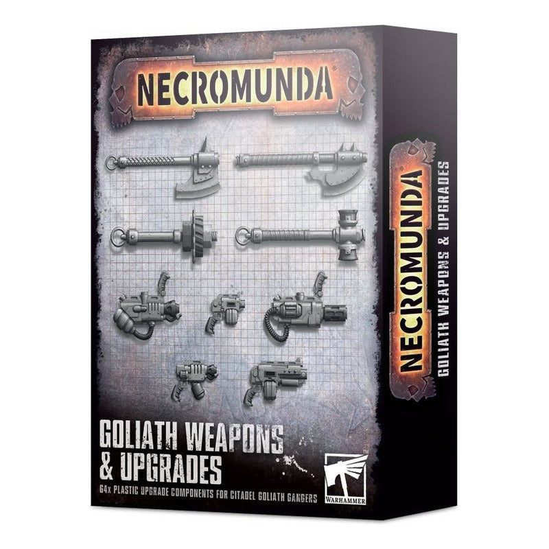 NECROMUNDA GOLIATH WEAPONS AND UPGRADES