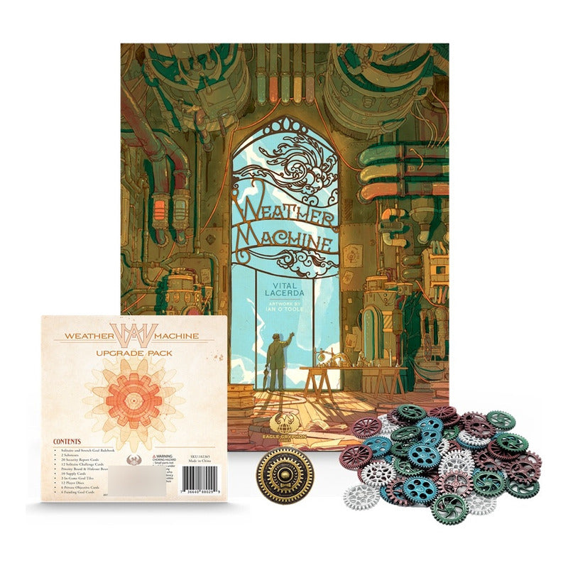 WEATHER MACHINE KS ( UPGRADE PACK AND COIN) WITH METAL COMPONENTS