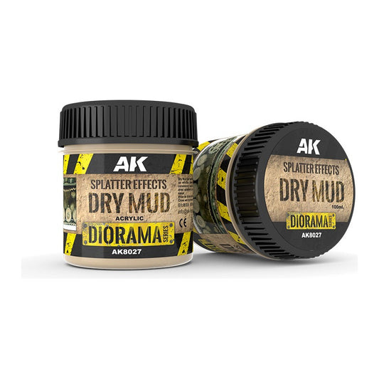 SPLATTER EFFECTS DRY MUD 100ML