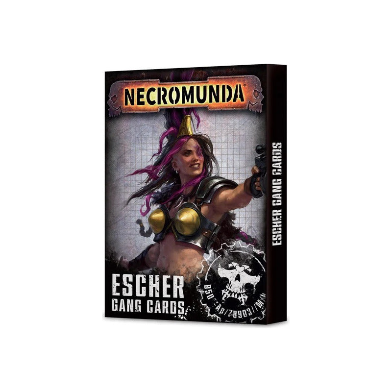 NECROMUNDA ESCHER GANG CARDS