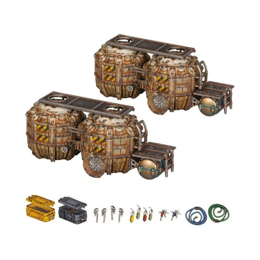 NECROMUNDA PROMETHIUM TANKS REFUELLING STATION