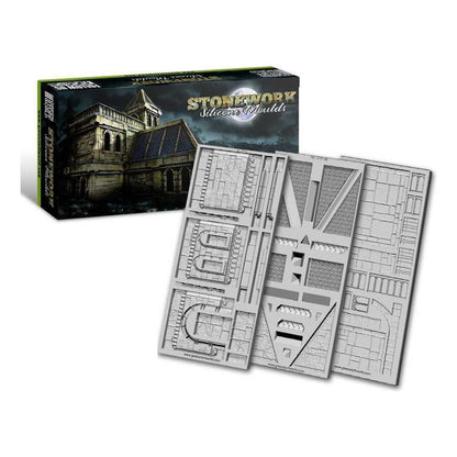 GREEN STUFF WORLD MOLDES DE SILICONA MOLDE CEMENTERIO