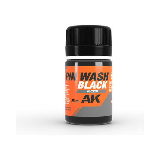 BLACK  PIN WASH  ENAMEL 35ML