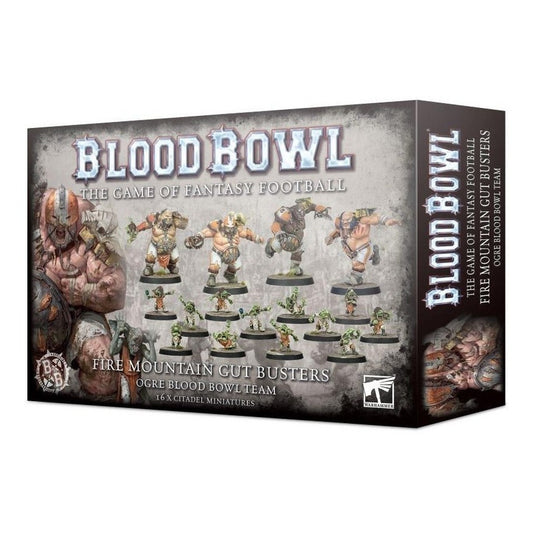 BLOOD BOWL THE MOUNTAIN GUT BUSTERS OGRE TEAM