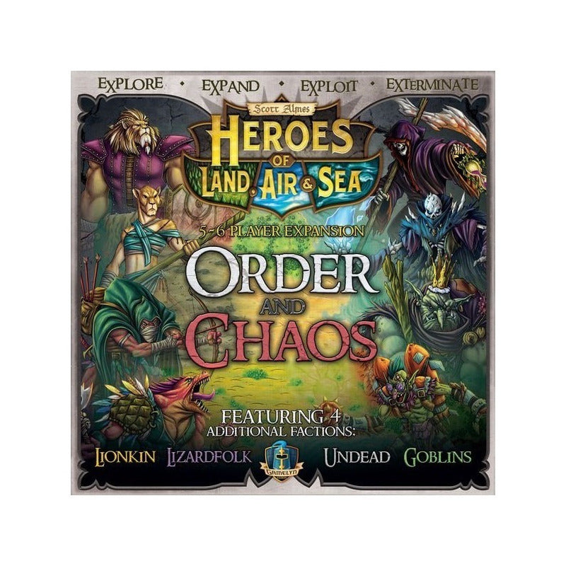 HEROES OF LAND, AIR AND SEA ORDER AND CHAOS 5-6 EXPANSION