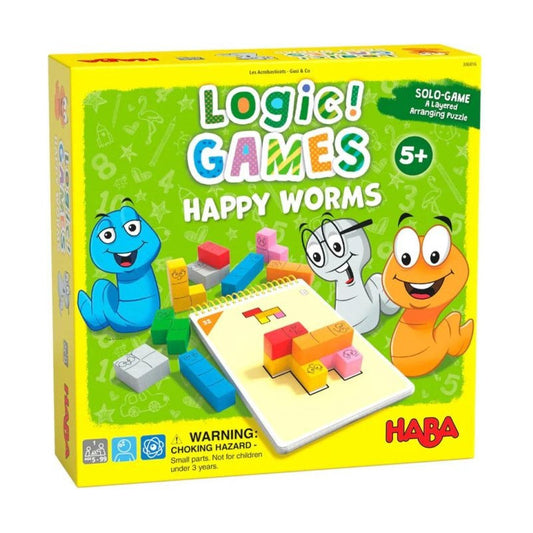 LOGIC GAMES HAPPY WORMS