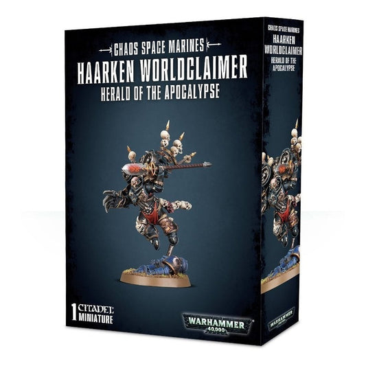 CHAOS SPACE MARINES HAARKEN WORLDCLAIMER