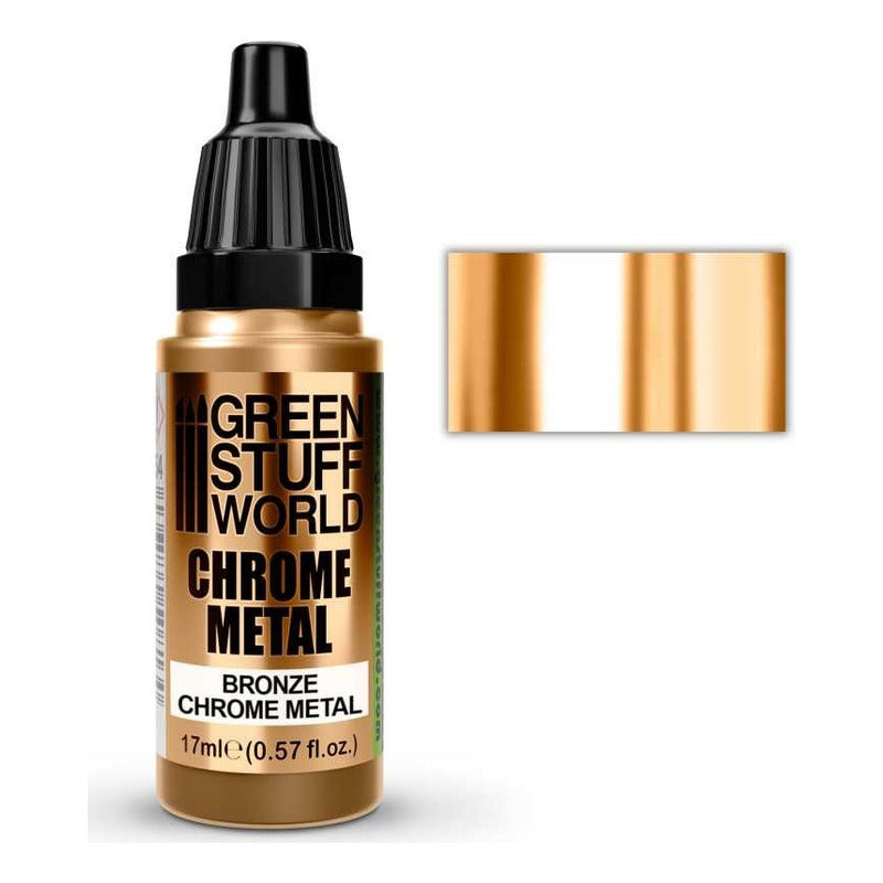 GREEN STUFF WORLD PINTURA CROMADA BRONCE 17ML