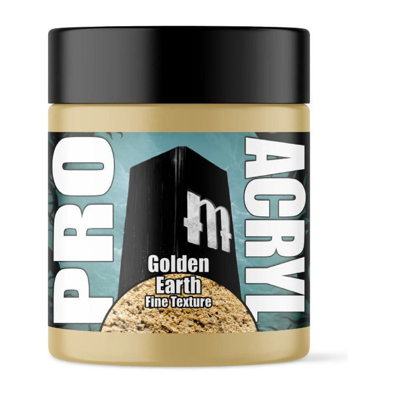 PRO ACRYL BASING TEXTURES - GOLDEN EARTH - FINE 120ML