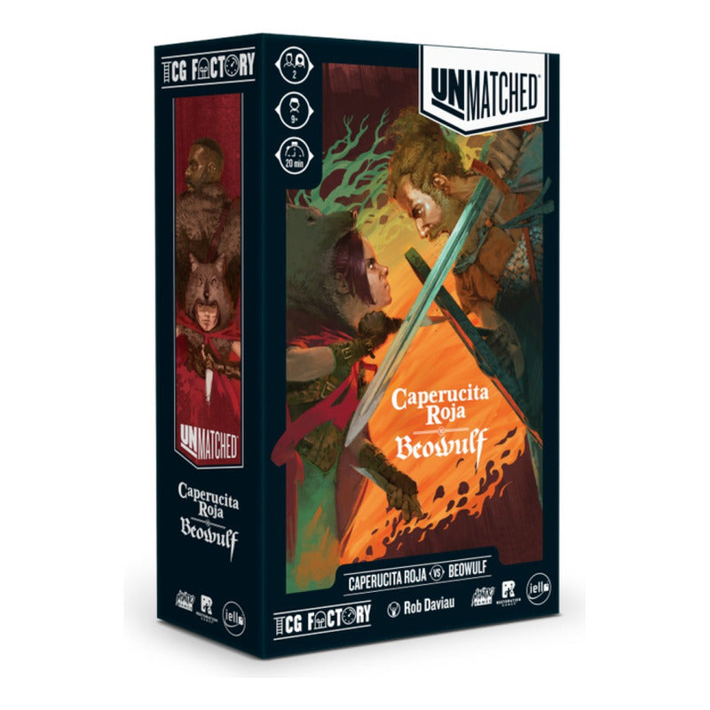 UNMATCHED CAPERUCITA ROJA VS BEOWULF EN ESPAÑOL