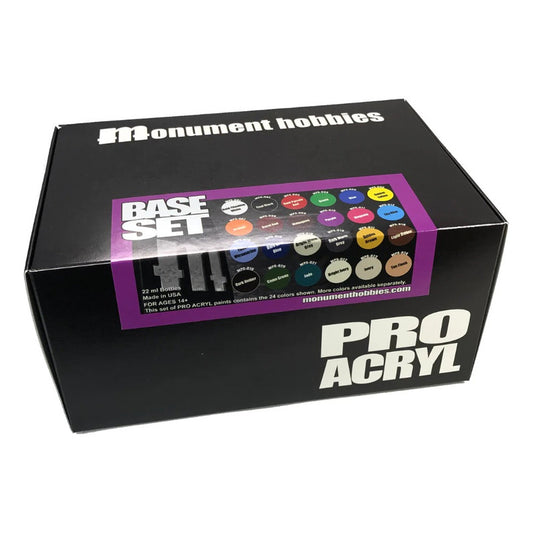 PRO ACRYL BASE SET – 24 COLORES