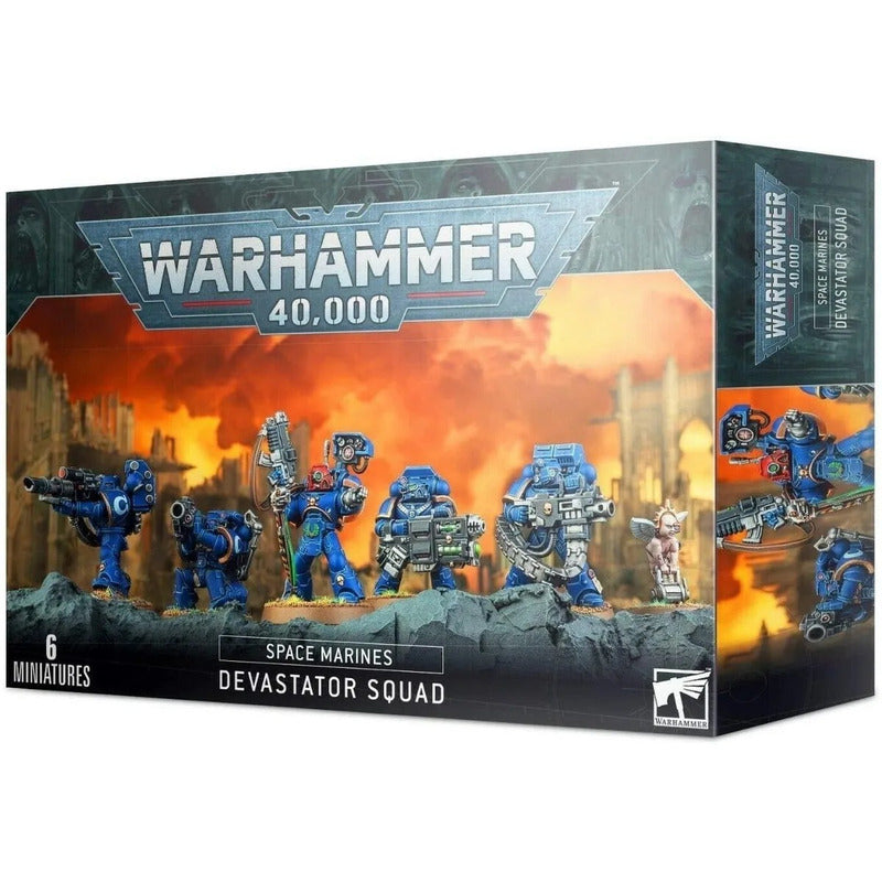 SPACE MARINES DEVASTATOR SQUAD