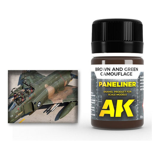 PANELINER FOR BROWN AND GREEN CAMOUFLAGE 35ML