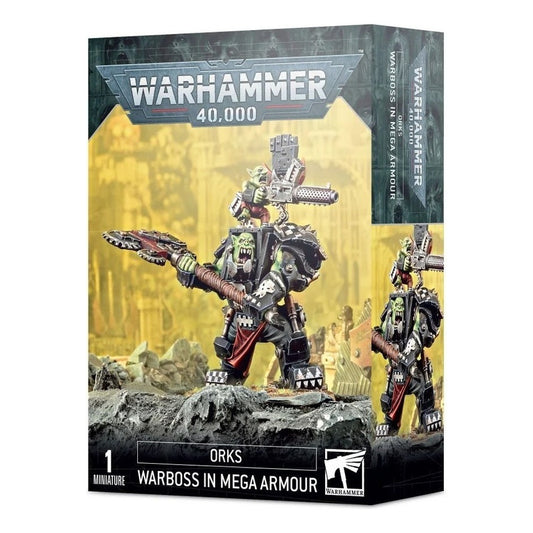 ORKS ORK WARBOSS IN MEGA ARMOUR