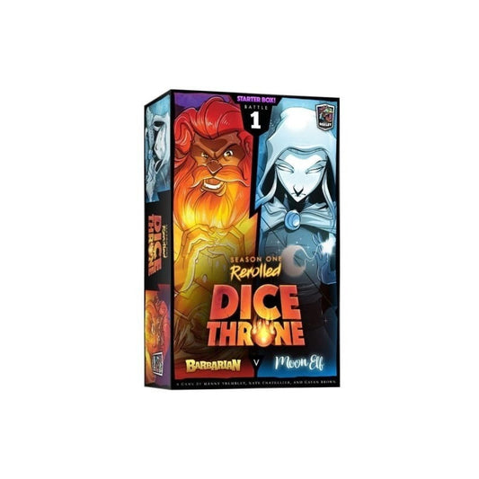 DICE THRONE SEASON ONE BOX 1 BARBARIAN VS MOON ELF