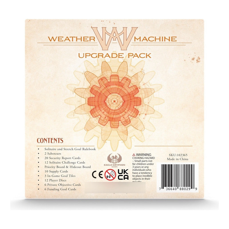 WEATHER MACHINE KS (UPGRADE PACK AND COIN)