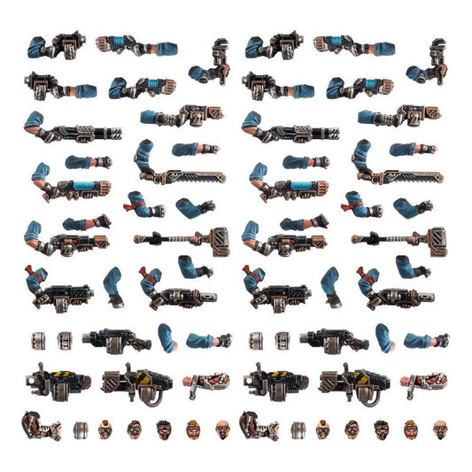 NECROMUNDA ORLOCK WEAPONS AND UPGRADES