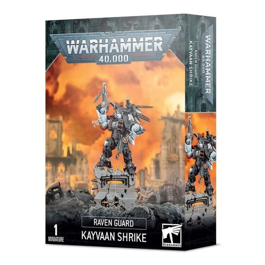 SPACE MARINES RAVEN GUARD KAYVAAN SHRIKE