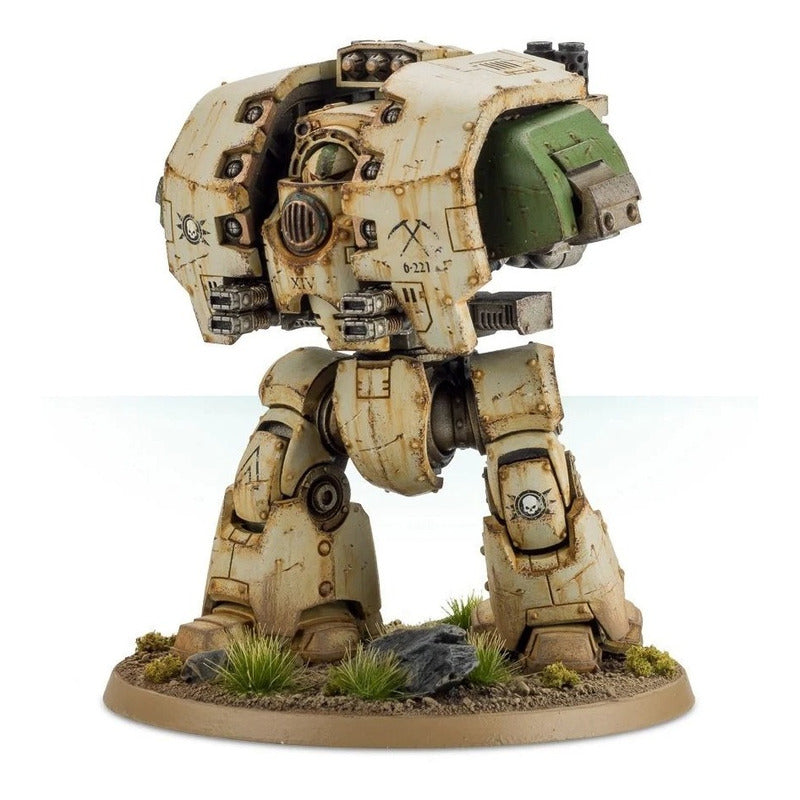SPACE MARINES DREADNOUGHT LEVIATHAN WITH 2 WEAPONS FW WEB EXCLUSIVE