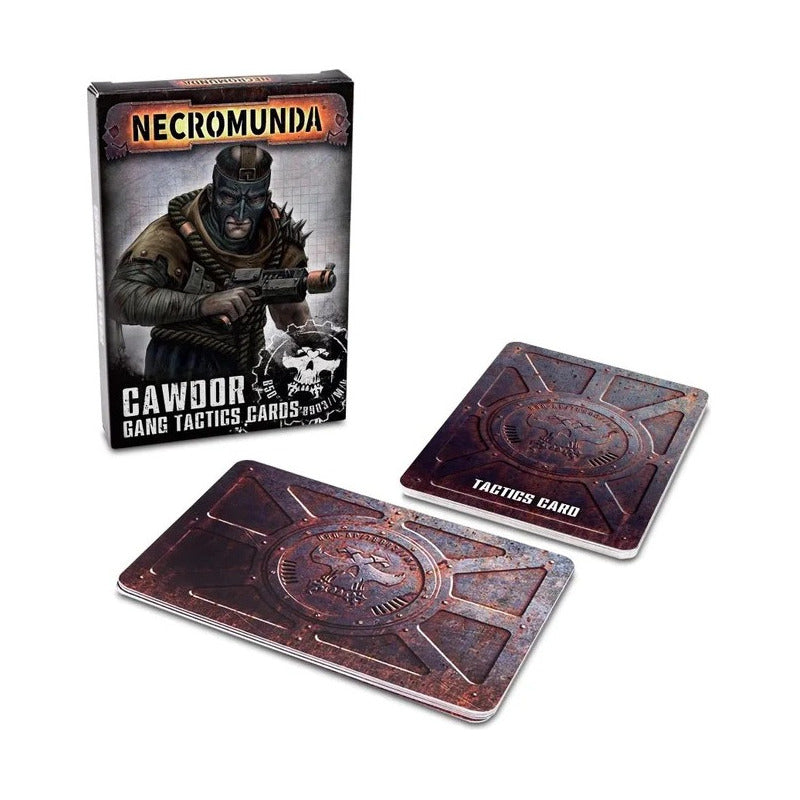 NECROMUNDA CAWDOR GANG TACTIC CARDS