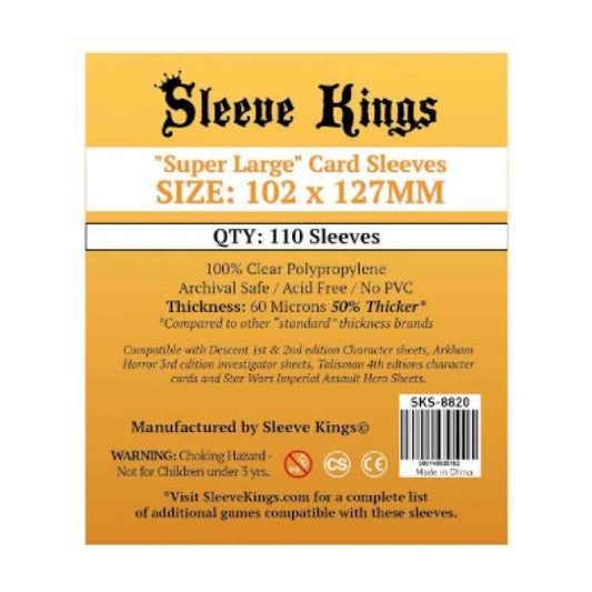 SLEEVE KINGS 102X127 (110 UNIDADES)